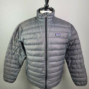 Patagonia Men’s Down Sweater Forge Gray Jacket Size Small